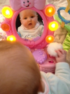 in the mirror