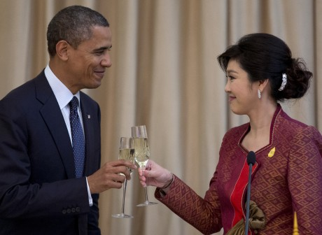 President Obama as flirt in chief