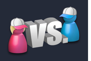 woman vs. man leader